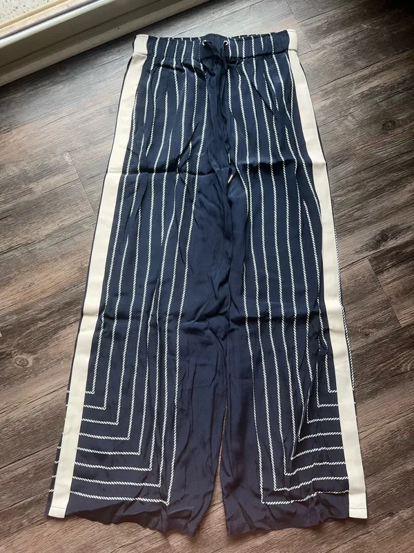 Mint Velvet Navy Trouser Blue - Image 3