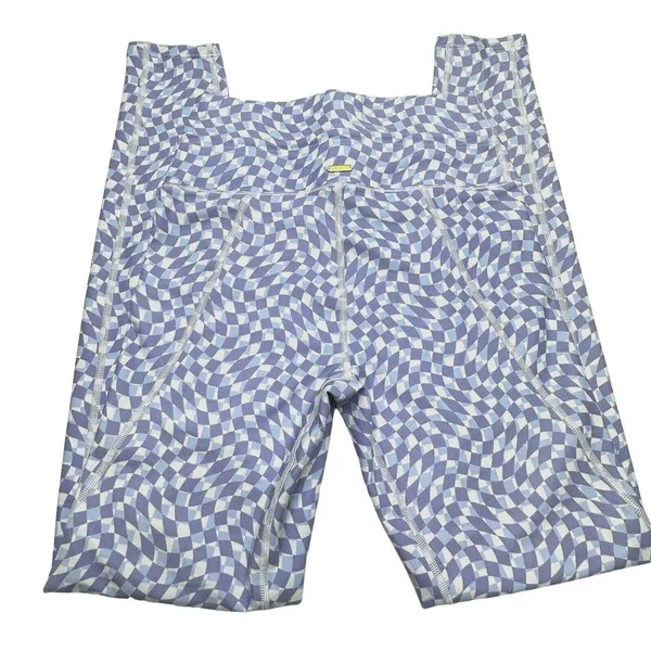 L*Space Blue and White Checkered Leggings - Image 6