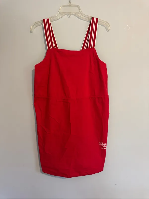 Anthropologie Daily Practice Red Mini Tennis Club Dress - Small - Image 2