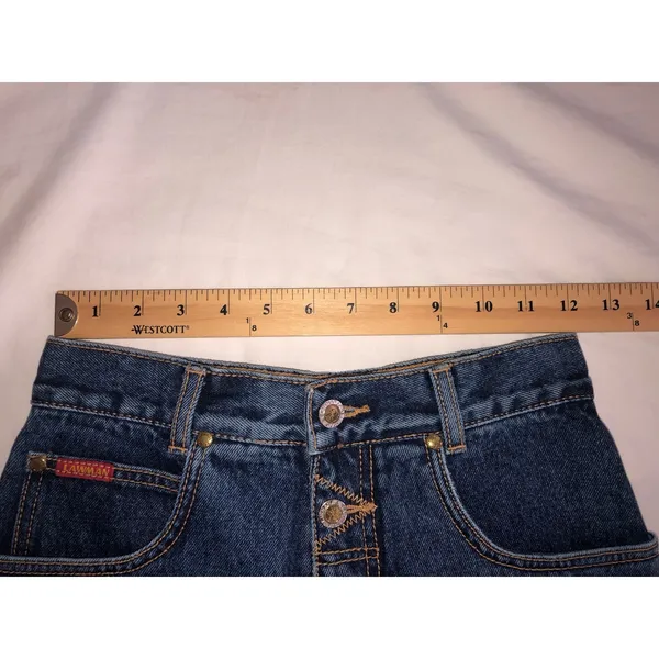 Lawman Jeans Size 5 Blue Western World Class Denim Jeans 5 90s Slim Vintage - Image 7