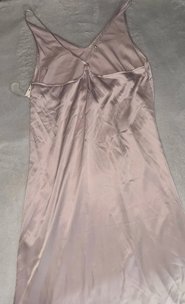 Stars Above Pink Midi Slip Dress - Image 2