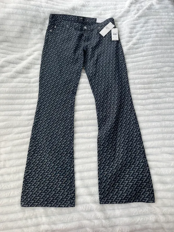 7 For All Mankind Printed Jeans - Image 2