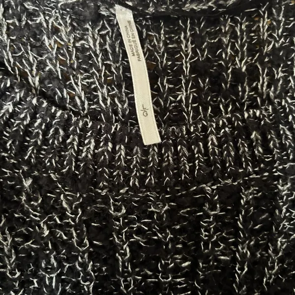 Free People Tunic Sweater Womens Large Multicolor Chunky Pullover Sweatshirt - Image 7