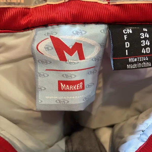 Marker Women's Ski/Boarding Pants‎ Gray Size 4 - Image 7