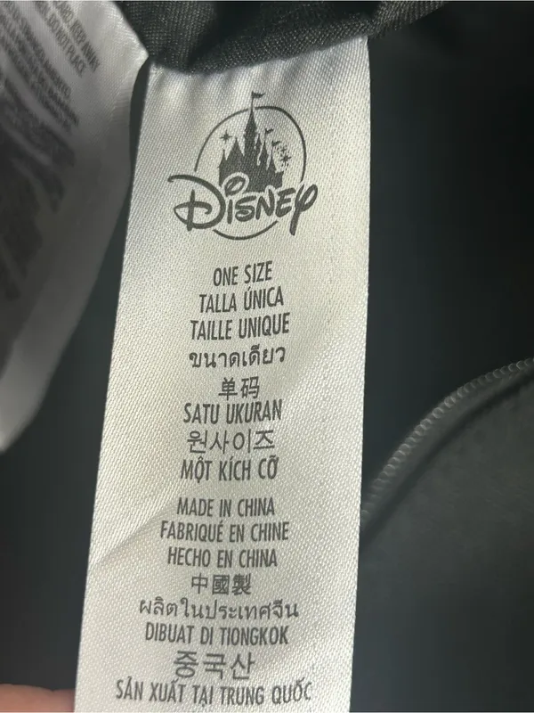 DISNEY PARKS 2023 Mickey Mouse Glow In The Dark Canvas Tote Bag - Image 9