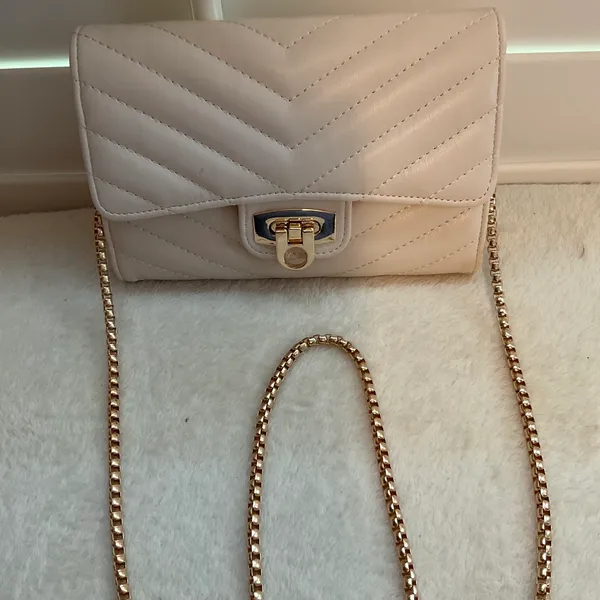 Smash cream vegan crossbody Tan - Image 2