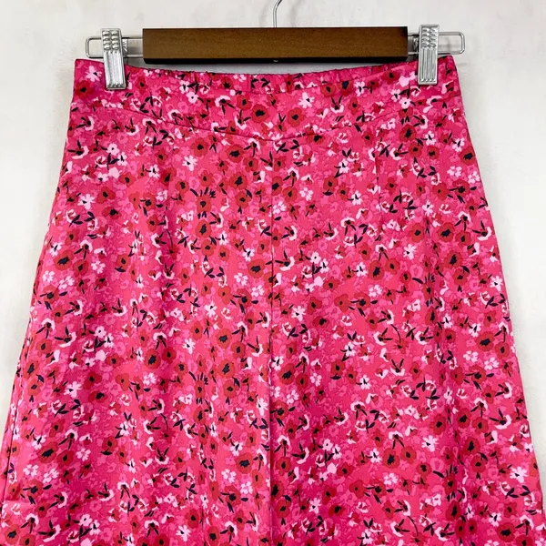 Sugar Lips Womens Wide‎ Leg Pants XS Floral Soft Girl Indie Romantic Coquette - Image 2