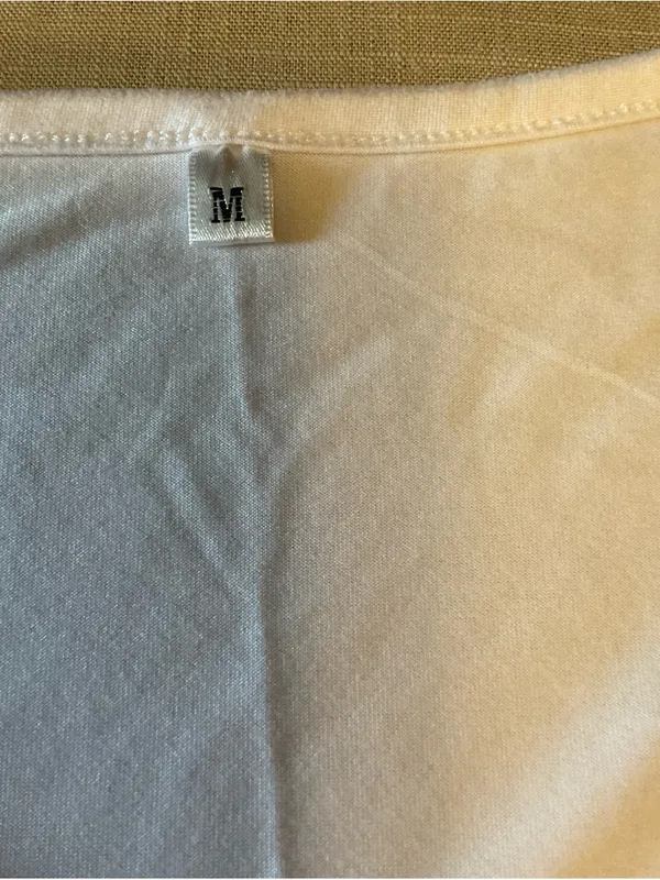 Casual White Button-Front Midi Dress with Pockets - Image 6