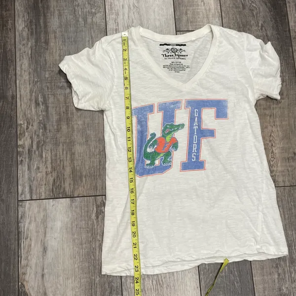Royce Apparel UF Gators White Lightweight Tshirt Size Large - Image 6