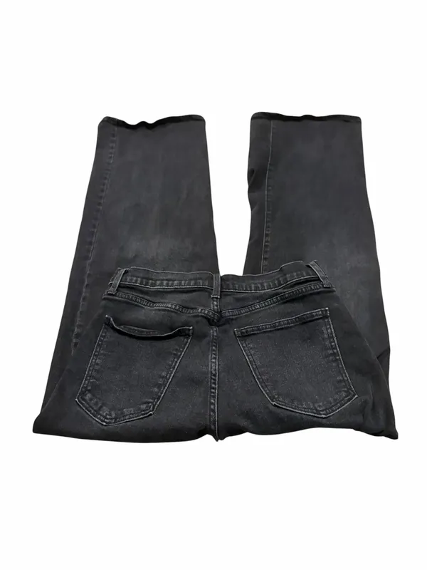 JUST BLACK black wide leg jeans - Image 2