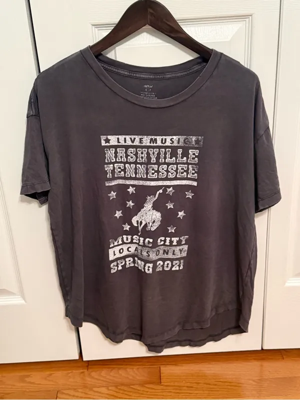 Aerie Nashville Graphic Distressed Tee - Image 2