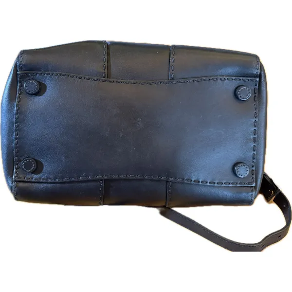 Prada Galleria Medium Satchel Tote Bag Black Double Zip Twin Pockets‎ - Image 5