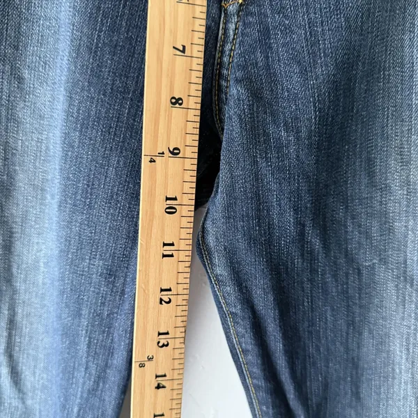 Lucky Brand‎ Jeans Y2k 10 Classic Bootleg Stretch Denim Made in USA 30 Inseam - Image 5