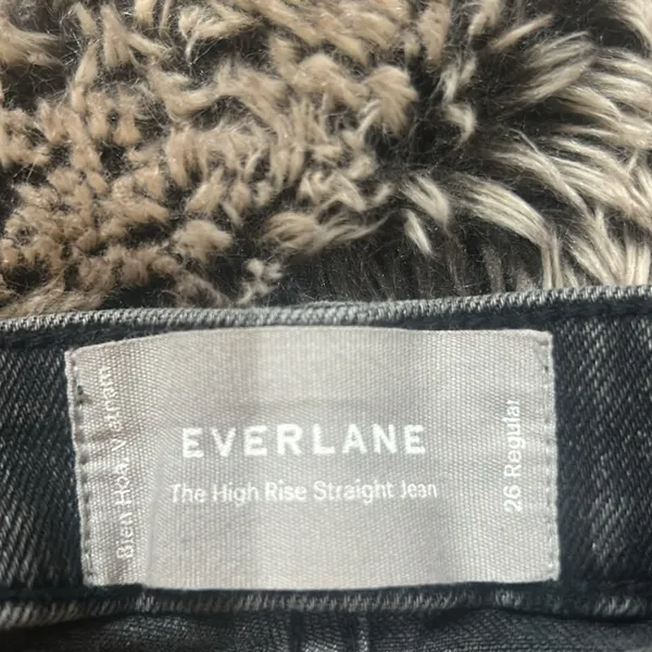 Everlane The High Rise Straight Jean Size 26 Regular - Image 3