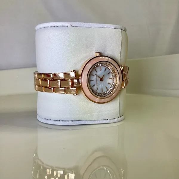 Adrienne Vittadini Rose Gold Watch - Image 2