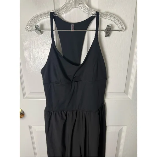 Free People Renewal Waves One-Piece Jumpsuit in Black M - Image 4