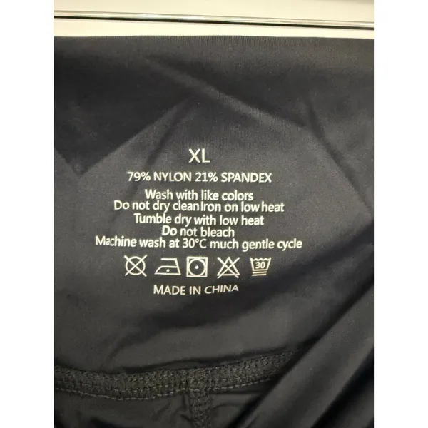 NWT DLOODA Black Crossover Athletic Skort XL - Image 6