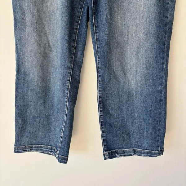 Judy Blue Wide Leg Jeans Medium Wash Denim - Image 3