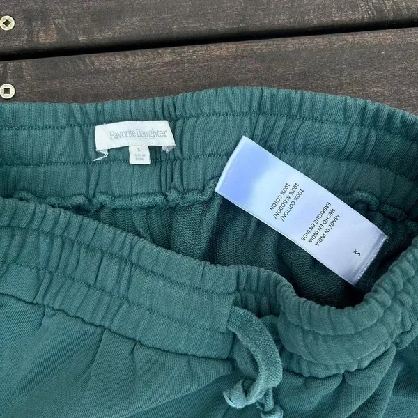 Spruce Green Anthropologie Favorite Daughter Sara Joggers - Image 4
