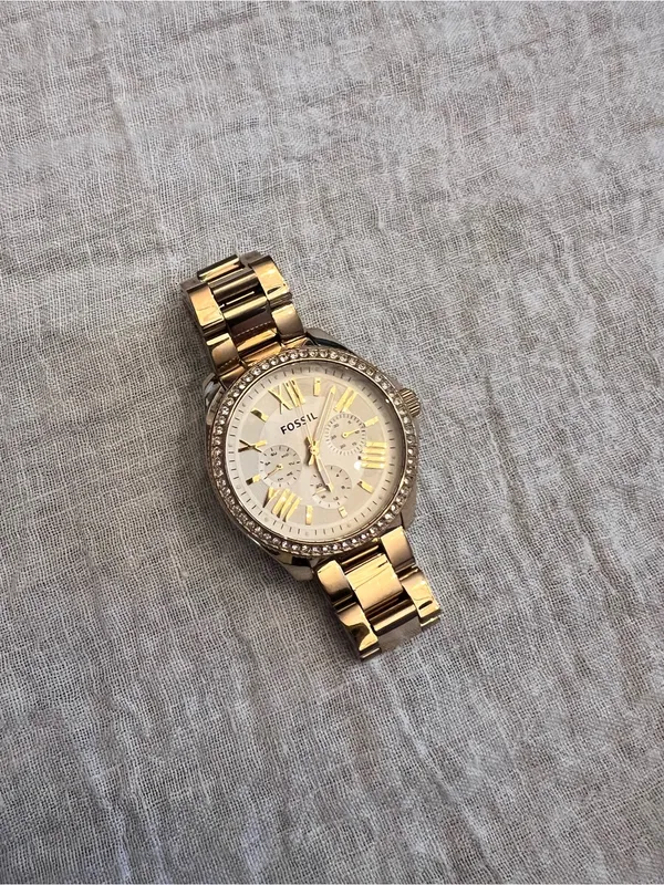Fossil Cecile Stainless Steel Watch Gold - Image 2