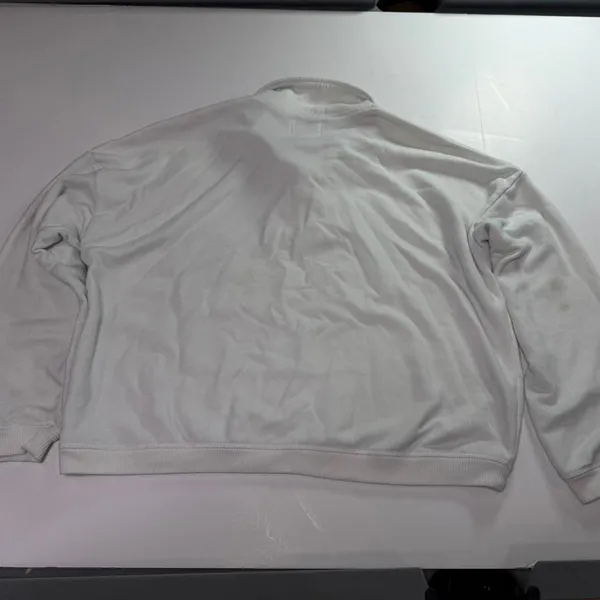American-eagle-outfitters Women's White Sweatshirt with retro stripes - Image 7