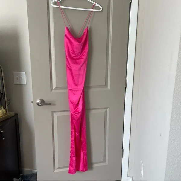 Ser.o.ya Celino Maxi Dress‎ in Fuschia Purple Size Medium - Image 5