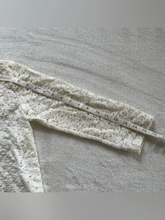 Eve & Maddie Oversized Lace Cardigan size S - Image 4