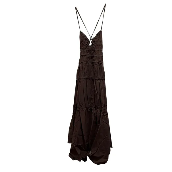 Revolve Tahlia Dress in Chocolate size XS NEW - Image 5