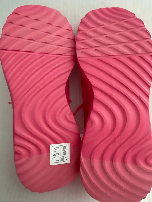 BOBS from Skechers Chaos Hot Pink Knit Lace-Up Sneakers - Image 7
