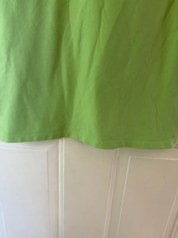VTG Tommy Hilfiger Green Polo Dress S Preppy Tennis Yacht Club Resort Vacation - Image 8