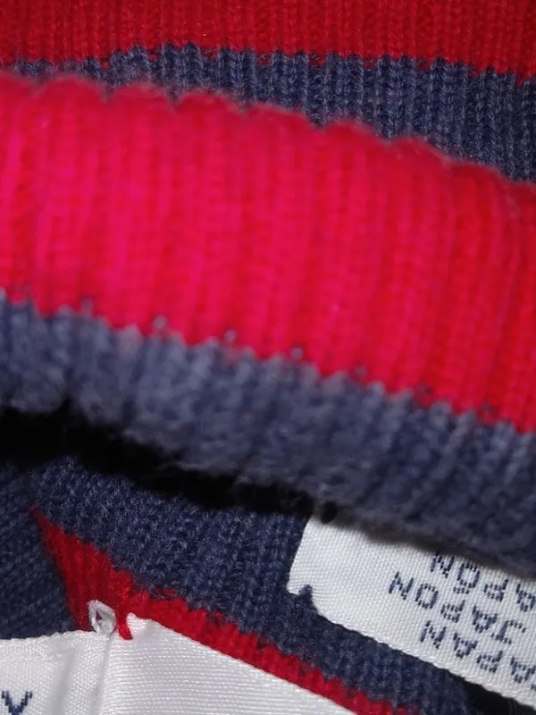 Tommy Hilfiger Striped Ribbed Top L - Image 6
