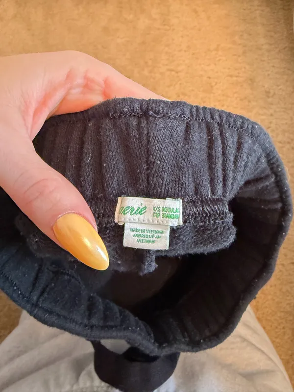 Aerie Sweatpants Jogger Black - Image 3