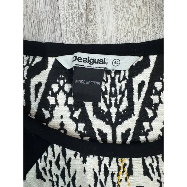 Desigual Women's Oregon Woven Sleeveless Dress Size 44‎ US 14 - Image 3