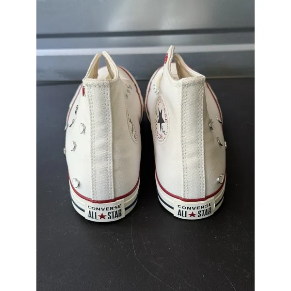 Converse Chuck Valentine's Day White Red A19055C Sneakers Women Size 7 Mens 9 U - Image 4