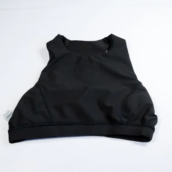 WeWoreWhat‎ Sports Bra Women Size M Black High Neck Racerback Activewear Top New - Image 9