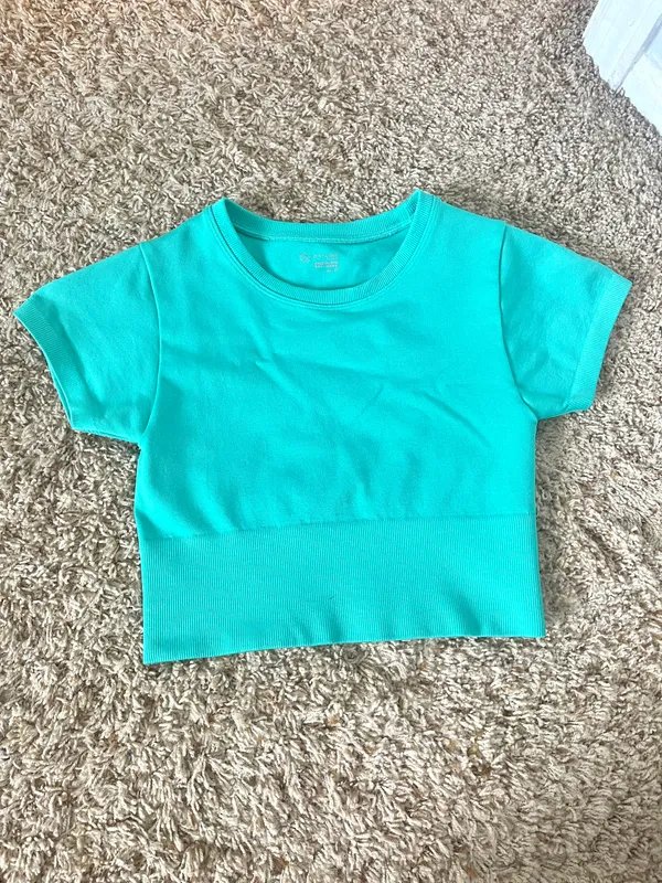 Aerie Sidewalk cropped Tee - Image 2