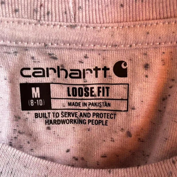 Carhartt Purple Relaxed Short Sleeve Tee - Image 2