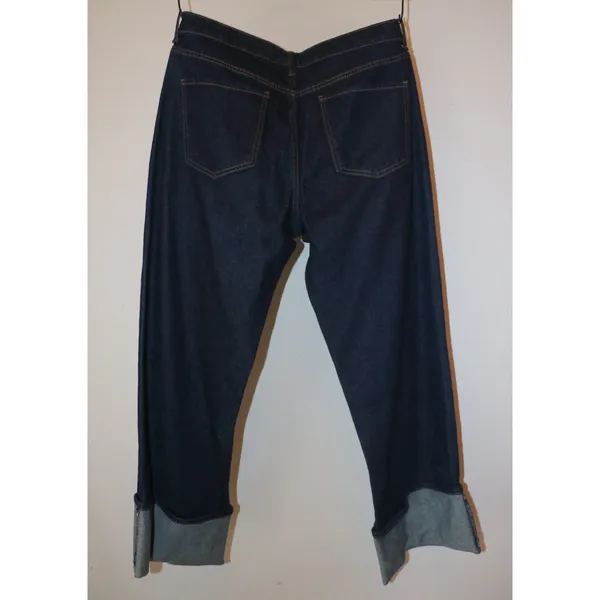 S.O.N.G. Dark Blue Low Rise Baggy Jeans - Image 7