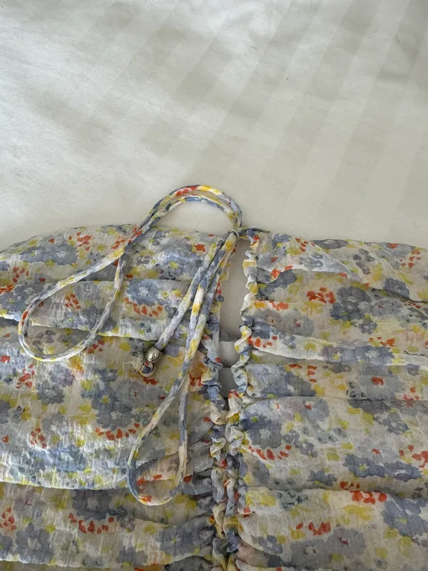 Boutique strapless keyhole dress Multiple - Image 3