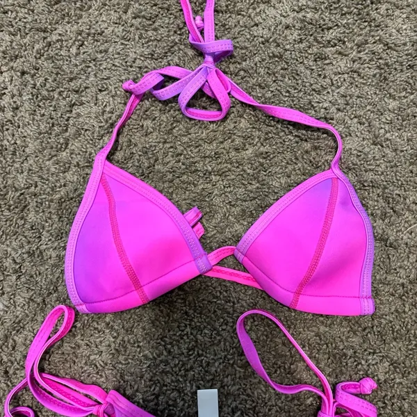 Hoaka Pink & Purple Ombre Bikini Set - Image 5