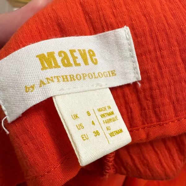 Anthropologie Maeve gauzy cotton gauchos - Image 2