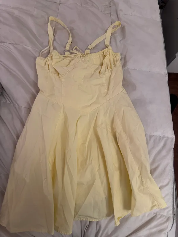 Windsor Butter yellow corset dress - Image 7