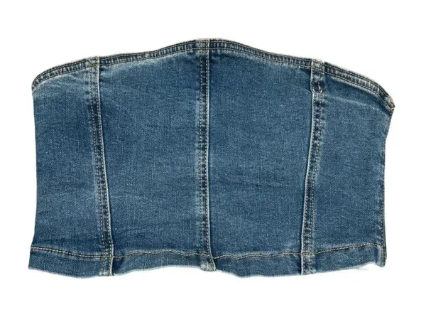 Pacsun LA Hearts Denim Skirt/Tube Top Set - Image 3