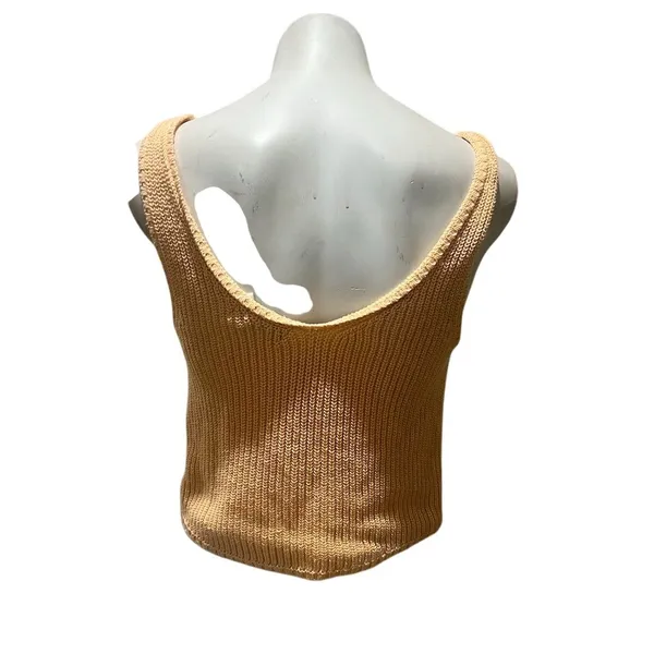 Shyanne Women's Pink Sleeveless Scoop Neck Tank Top Size M - Image 5