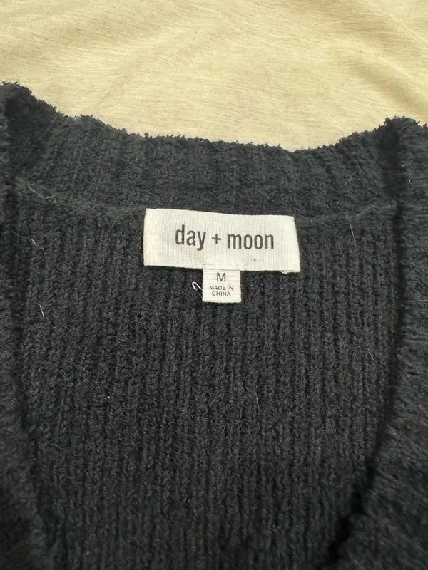 Day + Moon Knit Skirt Set Blue Size M - Image 2