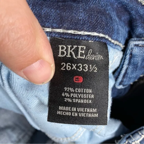 BKE‎ denim Stella boot Cut Jeans size 26L - Image 8