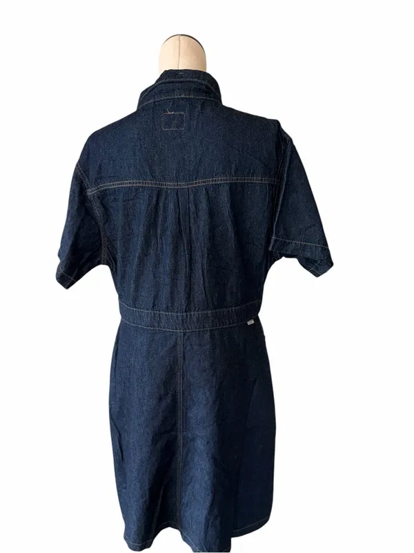 Levi's Levi Strauss Signature Vintage '95 desert rain wash shirtdress IN Desert Rain L - Image 11