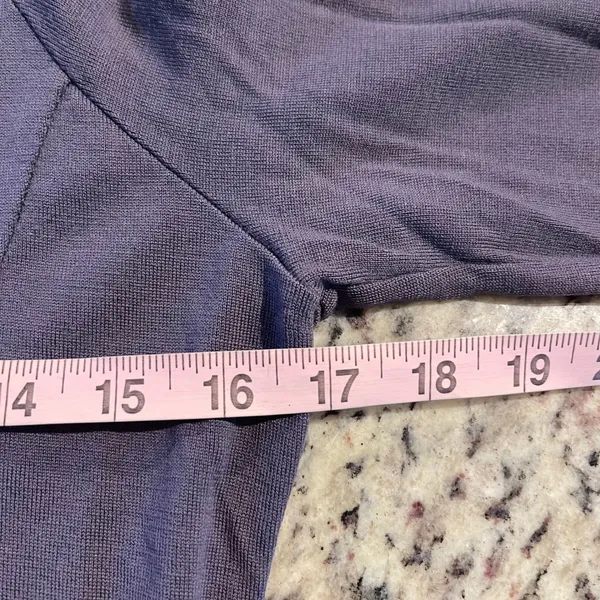 Icebreaker Bodyfit 260 Merino Wool Top Women Small Purple Quarter Zip Base Layer - Image 6