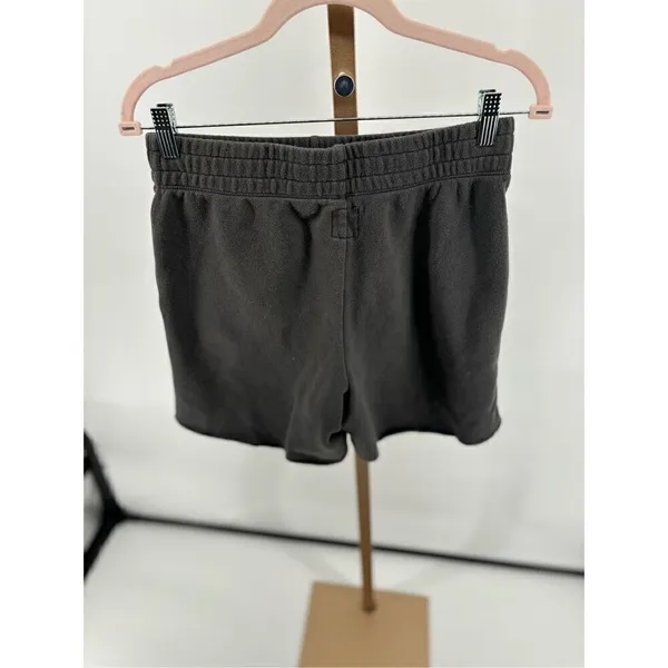 Aerie Gray Sweat Shorts with Pockets Elastic Waist Size Small - Image 5