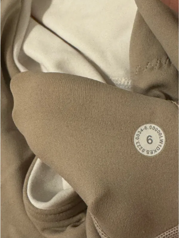 White Lululemon Sports Bra - Image 4